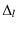 $\displaystyle \Delta_l$