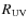 $R_{\rm UV}$