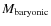 $M_{\rm baryonic}$