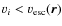 $v_{i} < v_{\rm esc}({\vec r})$
