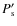 $P'_{\rm s}$