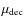 $\mu_{\rm dec}$