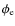 $\phi _{\rm e}$