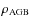 $\rho_{\rm AGB}$