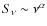 $S_{\nu} \sim \nu^{\alpha}$