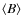 $\langle B\rangle$