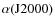 $\alpha({\rm J}2000)$