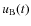 $u_{\rm B}(t)$