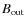 $B_{\rm out}$