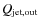 $Q_{\rm jet,out}$