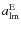 $a^{\rm E}_{\rm lm}$
