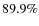 $89.9\%$