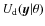 $U_{\rm d}({\vec y}\vert\theta)$