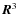 ${\vec R}^3$
