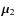 $\vec{\mu}_{2}$