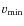 $v_{\rm min}$