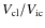 $V_{\rm cl}/V_{\rm ic}$
