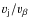 $v_{\rm j} / v_{\beta}$