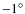$-1^{\circ}$