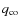 $q_{{\rm co}}$