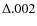 $\Delta \mag = 0.002$
