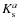 $K_{\rm s} ^a$
