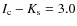 $I_{\rm c}-K_{\rm s} = 3.0$