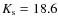 $K_{\rm s} = 18.6$