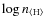 $\log n_{\rm\langle H\rangle}$