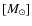 $[M_\odot]$