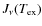 $J_{\nu}(T_{\rm ex})$