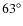 $63^{\circ }$