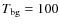 $T_{\rm bg}=100$
