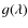 $g(\lambda)$
