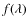 $f(\lambda)$