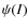 $\psi (I)$