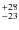 $^{\rm +28}_{\rm -23}$