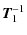 $\displaystyle \vec{T}_1^{-1}$