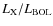 $L_{\rm X}/L_{\rm BOL}$