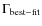 ${\rm\Gamma_{best-fit}}$