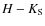 $H-K_{{\rm S}}$