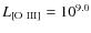 $L_{\rm {[O~{III}]}}=10^{9.0}$