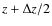 $z+\Delta z/2$