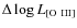$\Delta\log L_{\rm {[O~{III}]}}$