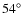 $
54^\circ$