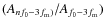 $(A_{nf_{0}-3f_{\rm m})}/A_{f_{0}-3f_{\rm m}})$