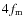 $4f_{\rm m}$