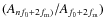 $(A_{nf_{0}+2f_{\rm m})}/A_{f_{0}+2f_{\rm m}})$