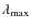 $\lambda_{{\rm max}}$
