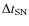 $\Delta t_{\rm SN}$